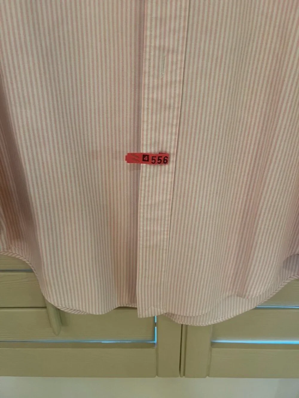 Ralph Lauren Polo 100% Cotton Dress Shirt Men’s 15 1/2 33 PINK STRIPES